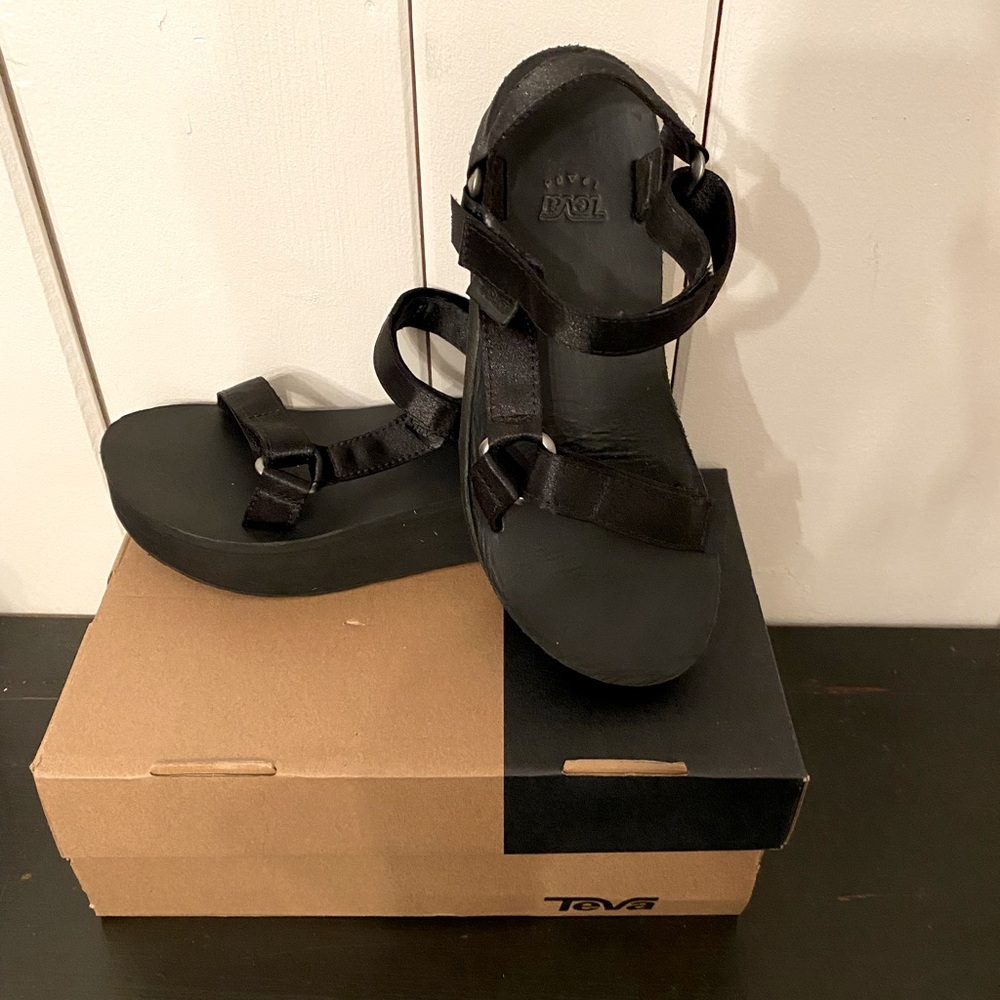 Teva Flatform Universal Satin Black